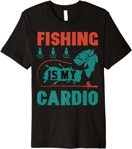 Fishing Rods Lovers | Funny Fishing Sayings | Funny Fishing Premium T-Shirt